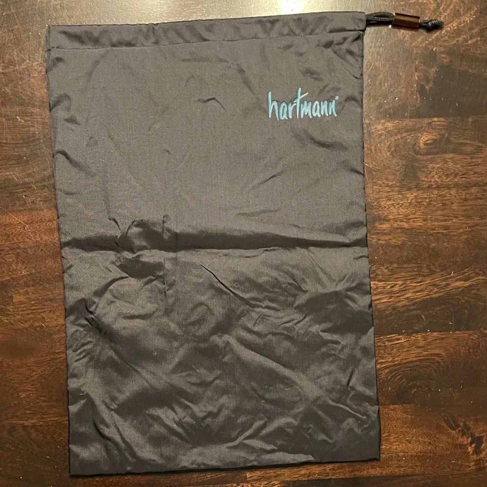 Hartmann Luggage Black Nylon Storage Bag 13” x 19”